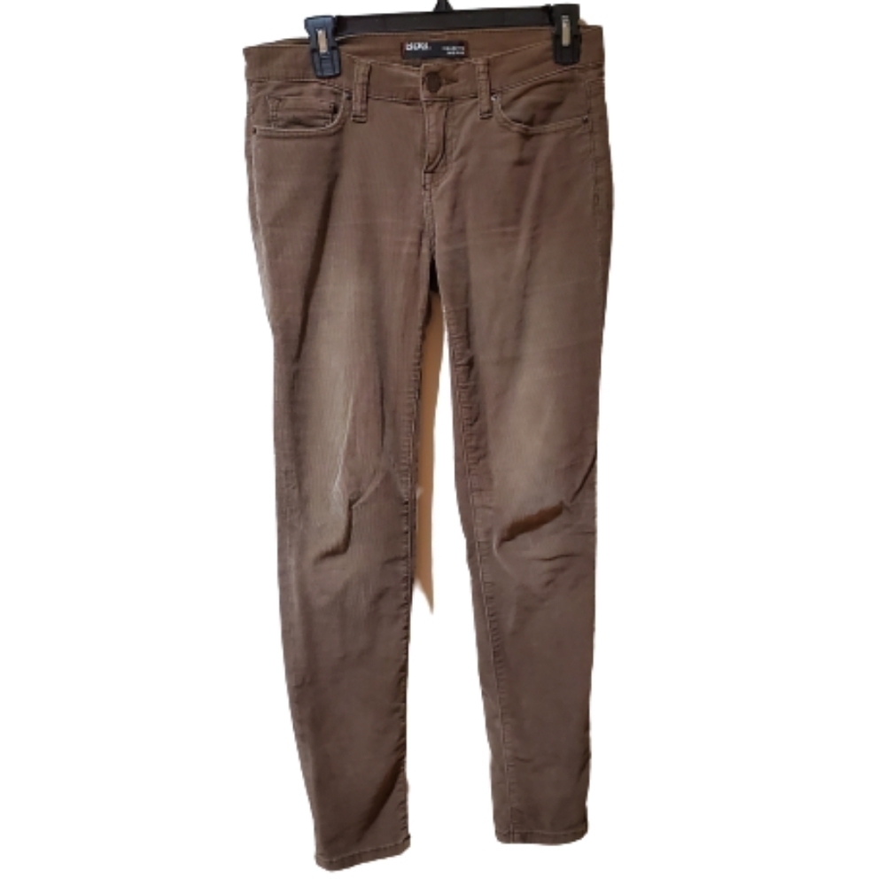 BDG Cigarette Mid Rise Brown Corduroy Pants